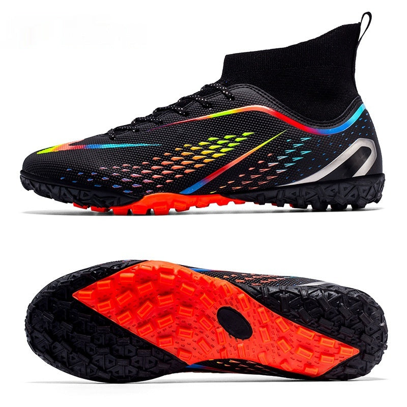 Kids Soccer Cleats – Breathable Lightweight High Top