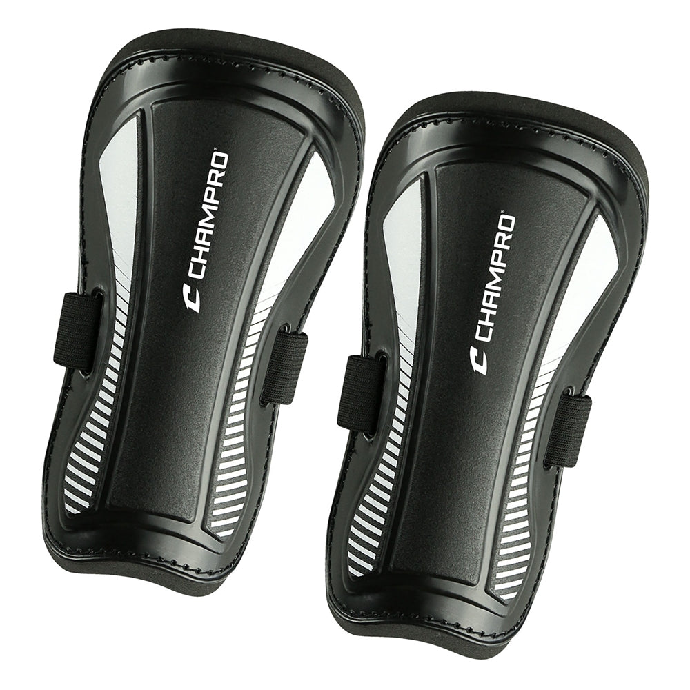 Champro D3 Youth Shin Guards – High Impact Soccer Protection with Adjustable Strap