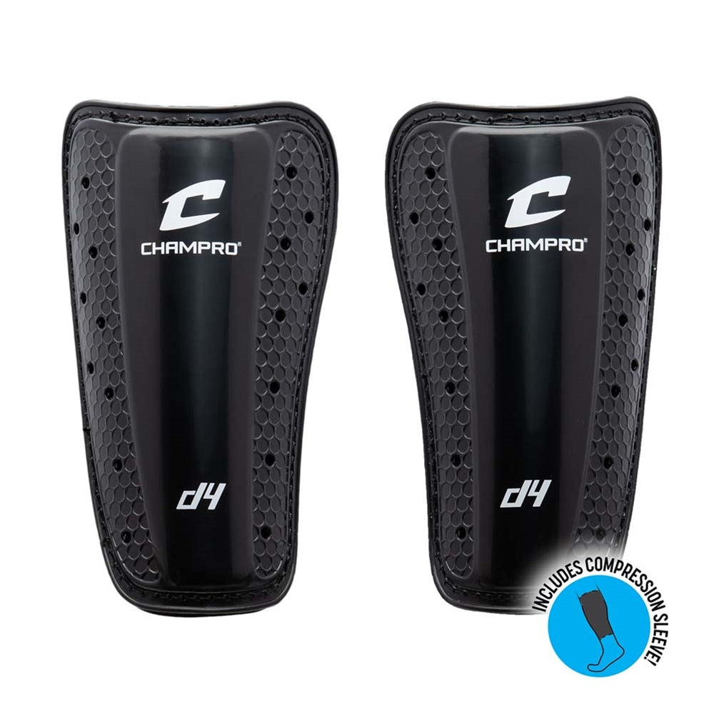 Champro D4 Youth Shin Guards – Lightweight Ventilated Soccer Protection