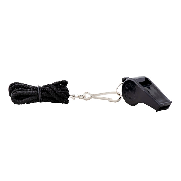 Champro Large Plastic Whistle with Lanyard – Sports Referee & Coach Whistle