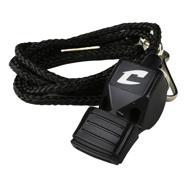 Champro Referee Whistle with Lanyard & Mouth Cushion – Pealess Sports Whistle