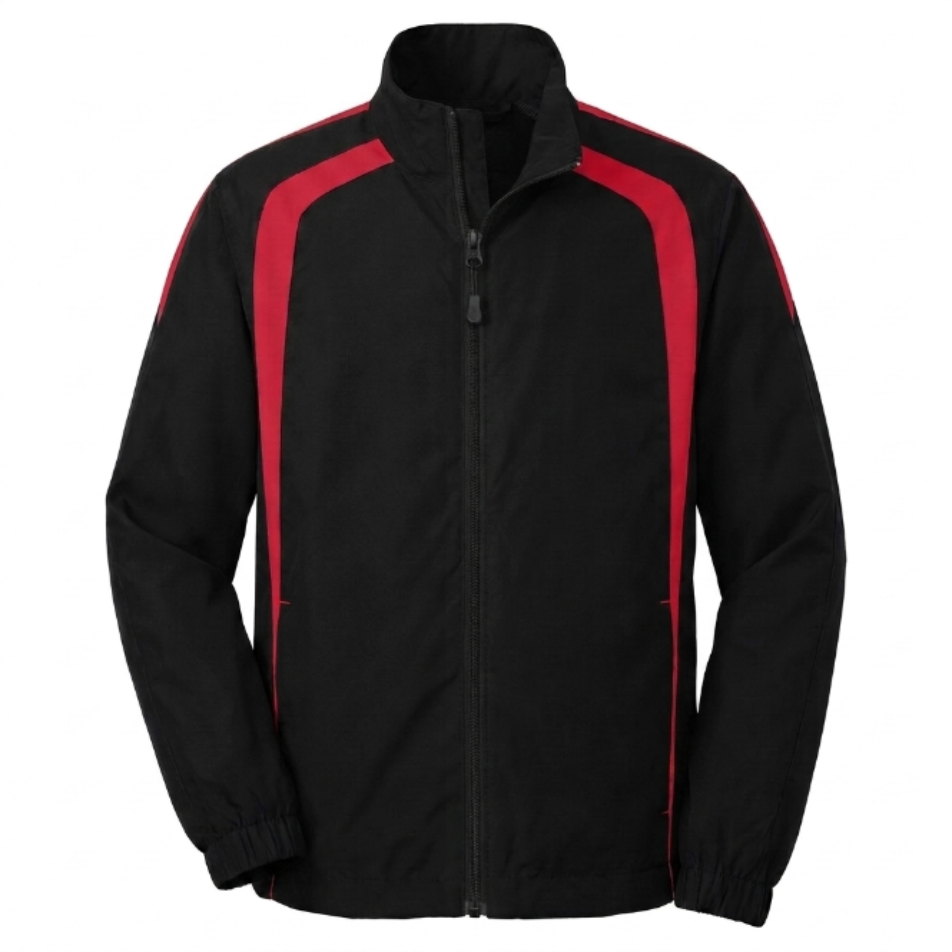 Sport-Tek Youth Colorblock Raglan Jacket (YST60) – Kids' Water-Repellent Windbreaker