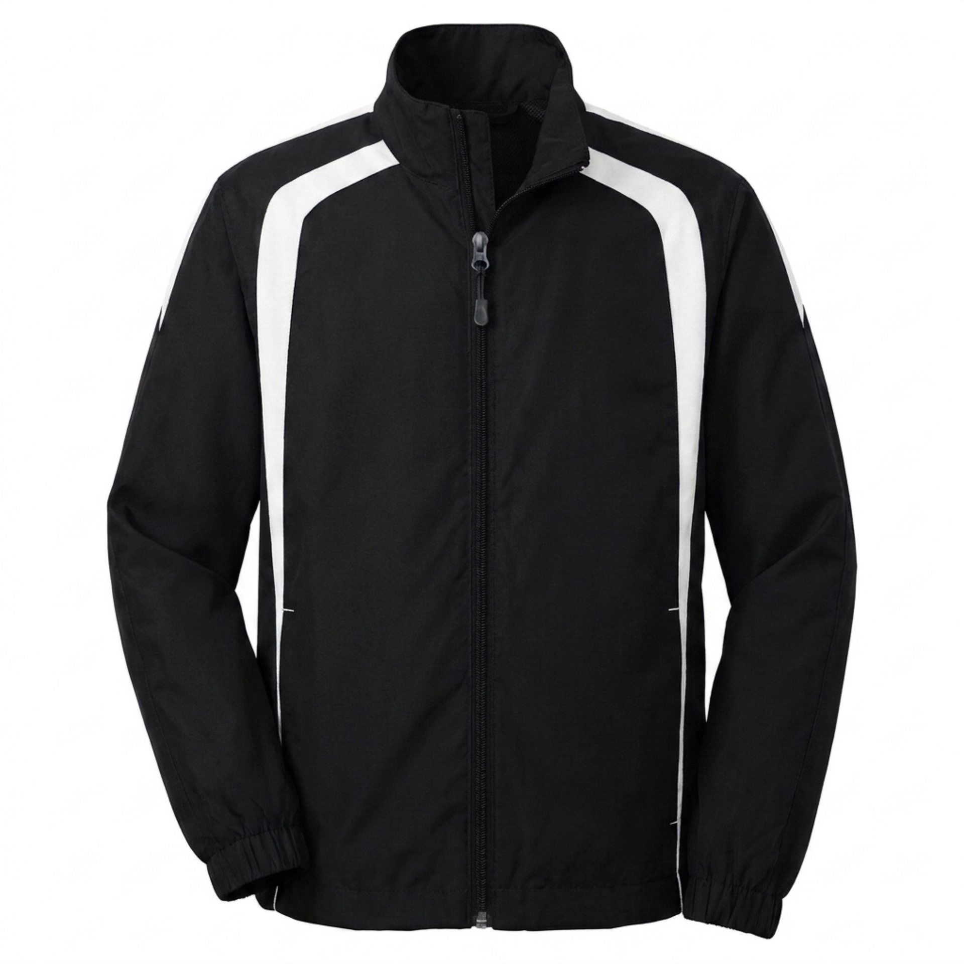 Sport-Tek Youth Colorblock Raglan Jacket (YST60) – Kids' Water-Repellent Windbreaker