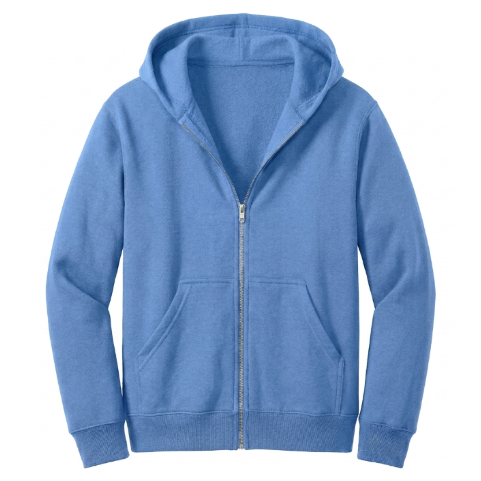Port & Company Youth Core Fleece Full-Zip Hoodie (PC78YZH) – Kids' Zip-Up Sweatshirt