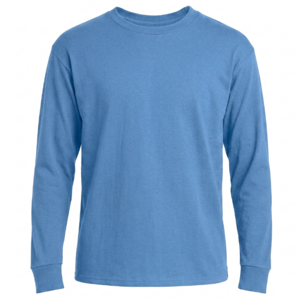 Gildan Youth Heavy Cotton Long Sleeve T-Shirt (5400B) – Kids' 100% Cotton Shirt