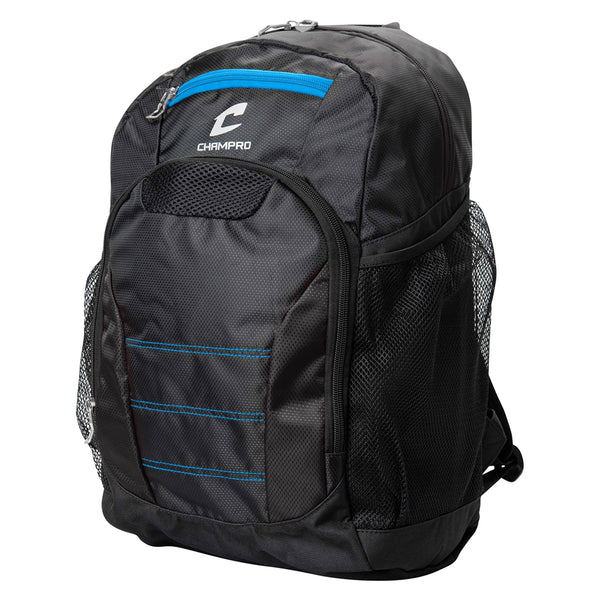 Champro Competition Backpack – Youth Soccer Gear Bag with Compartments (19”)