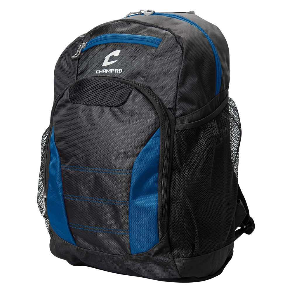 Champro Competition Backpack – Youth Soccer Gear Bag with Compartments (19”)