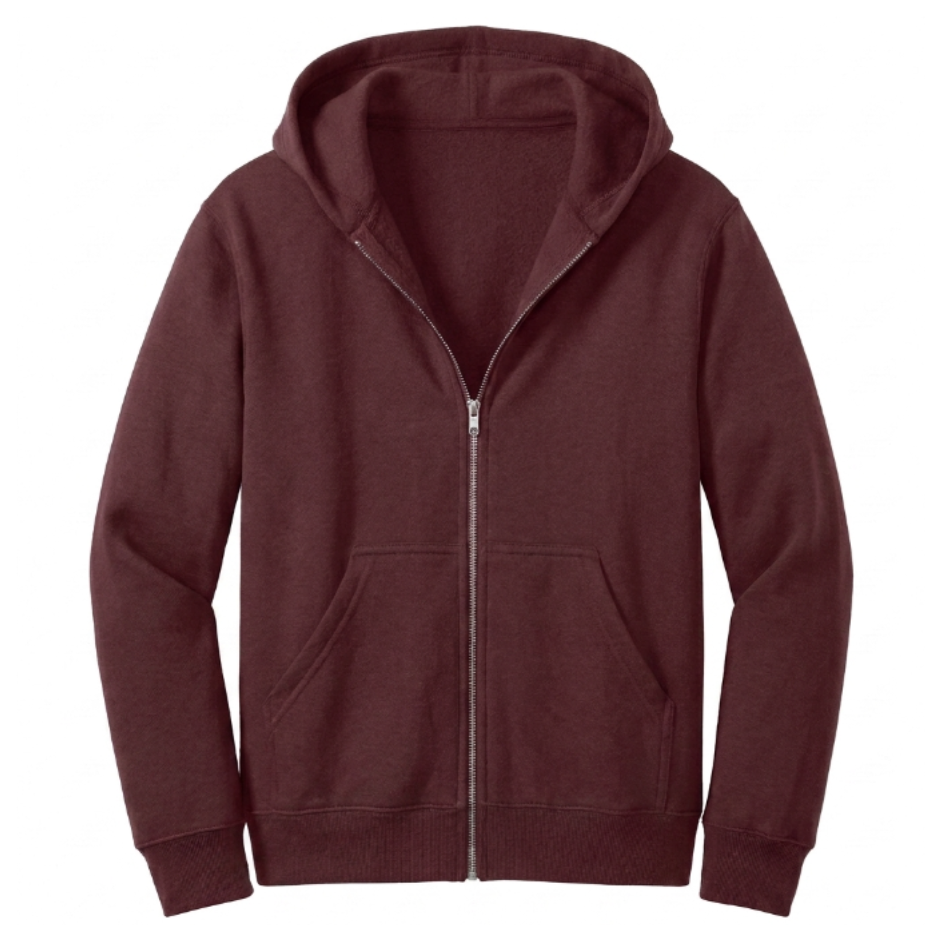Port & Company Youth Core Fleece Full-Zip Hoodie (PC78YZH) – Kids' Zip-Up Sweatshirt