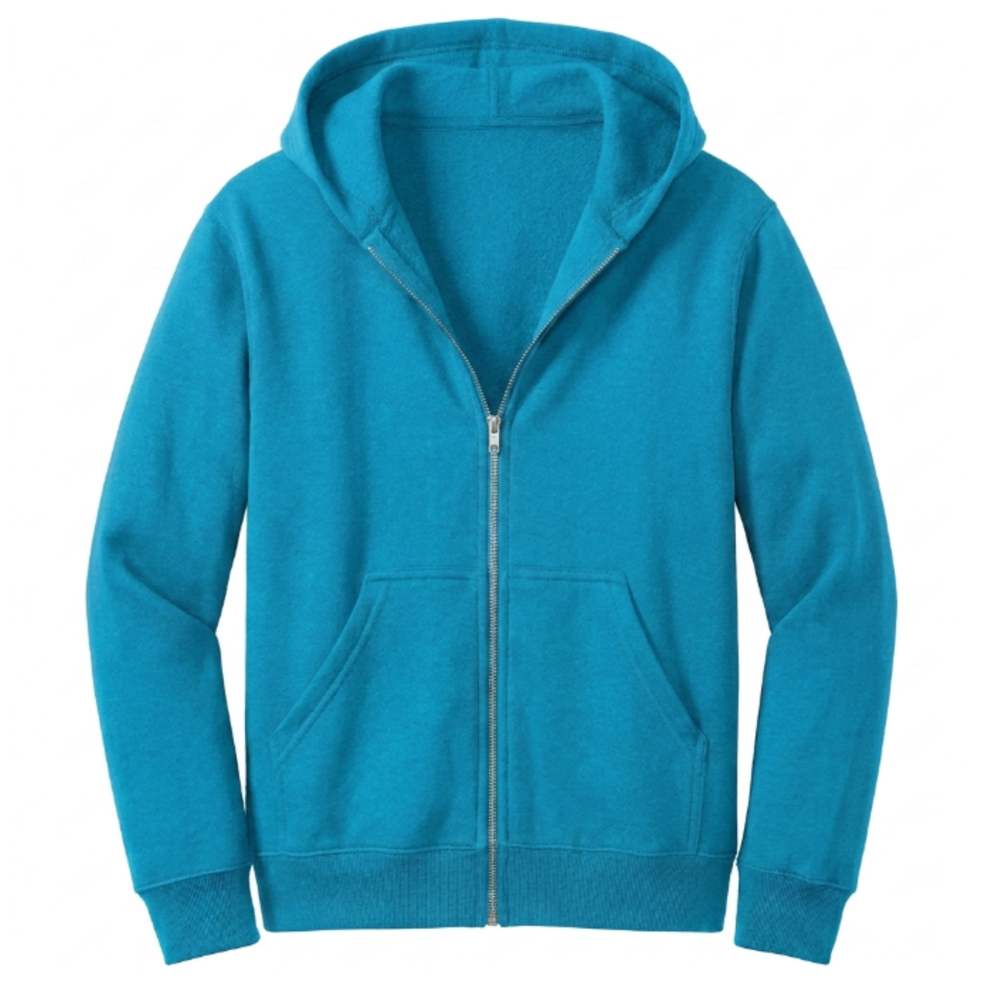 Port & Company Youth Core Fleece Full-Zip Hoodie (PC78YZH) – Kids' Zip-Up Sweatshirt