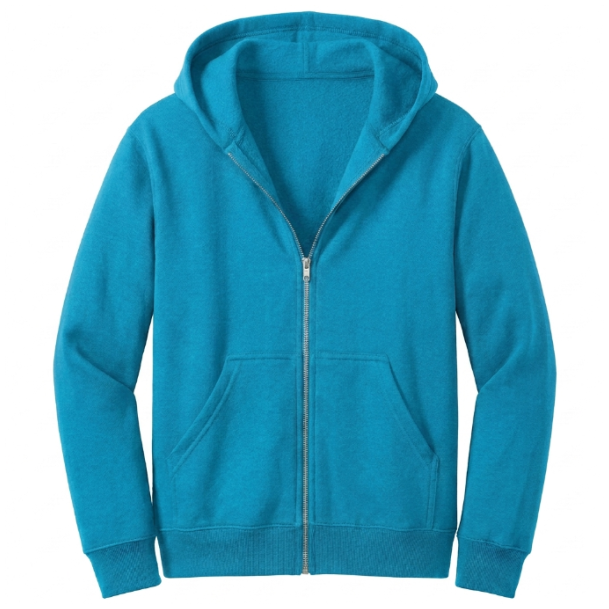Port & Company Youth Core Fleece Full-Zip Hoodie (PC78YZH) – Kids' Zip-Up Sweatshirt