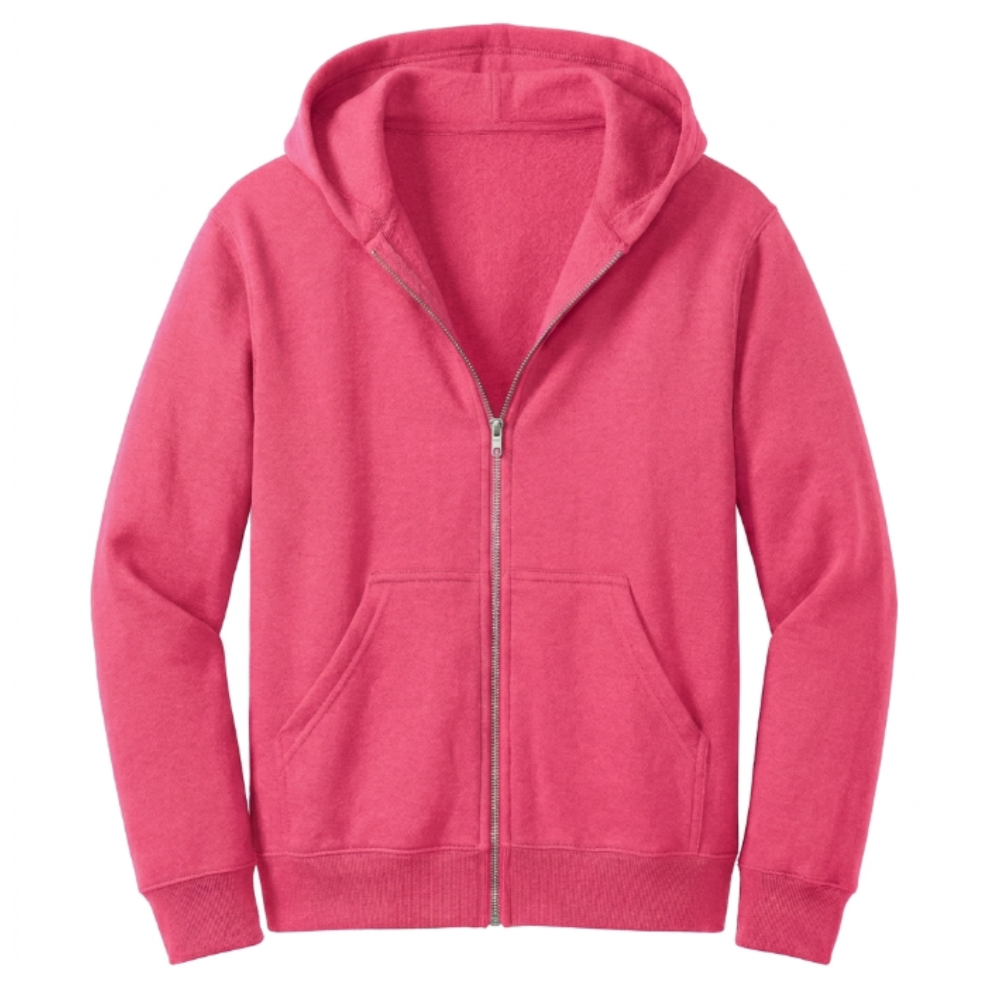 Port & Company Youth Core Fleece Full-Zip Hoodie (PC78YZH) – Kids' Zip-Up Sweatshirt