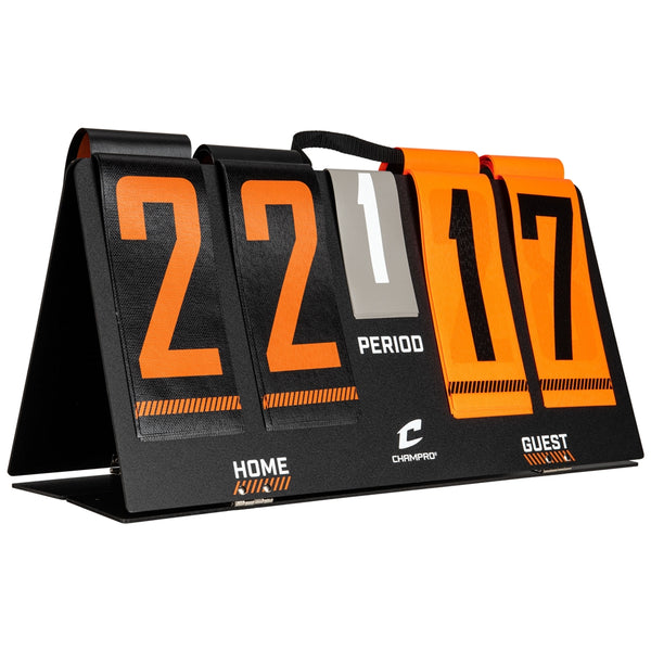 Champro Portable Scoreboard – Soccer Flip Scoreboard with 9” Numbers