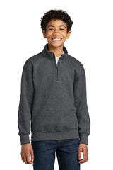 Port & Company Youth 1/4 Zip Fleece Pullover