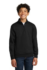 Port & Company Youth 1/4 Zip Fleece Pullover