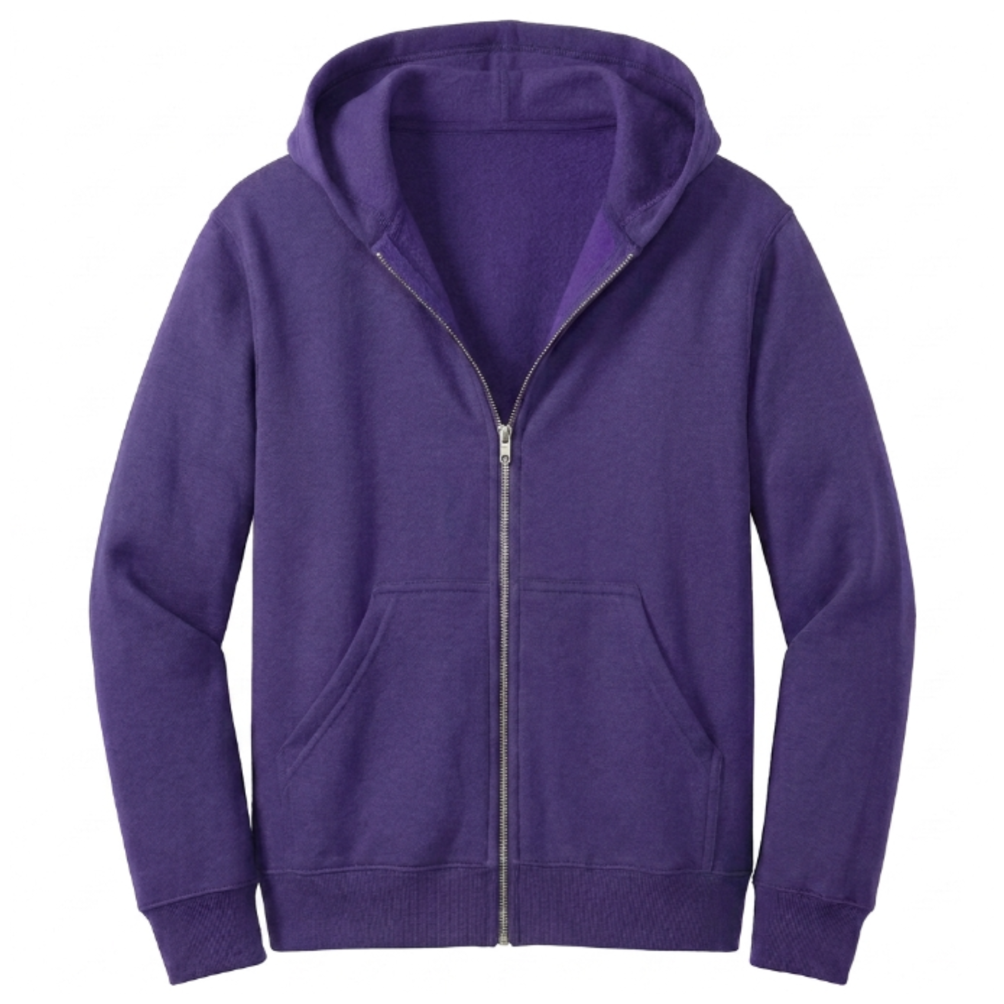 Port & Company Youth Core Fleece Full-Zip Hoodie (PC78YZH) – Kids' Zip-Up Sweatshirt