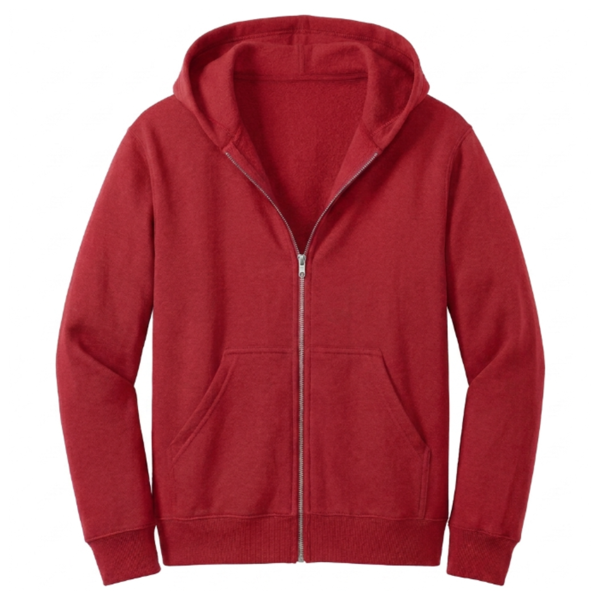 Port & Company Youth Core Fleece Full-Zip Hoodie (PC78YZH) – Kids' Zip-Up Sweatshirt