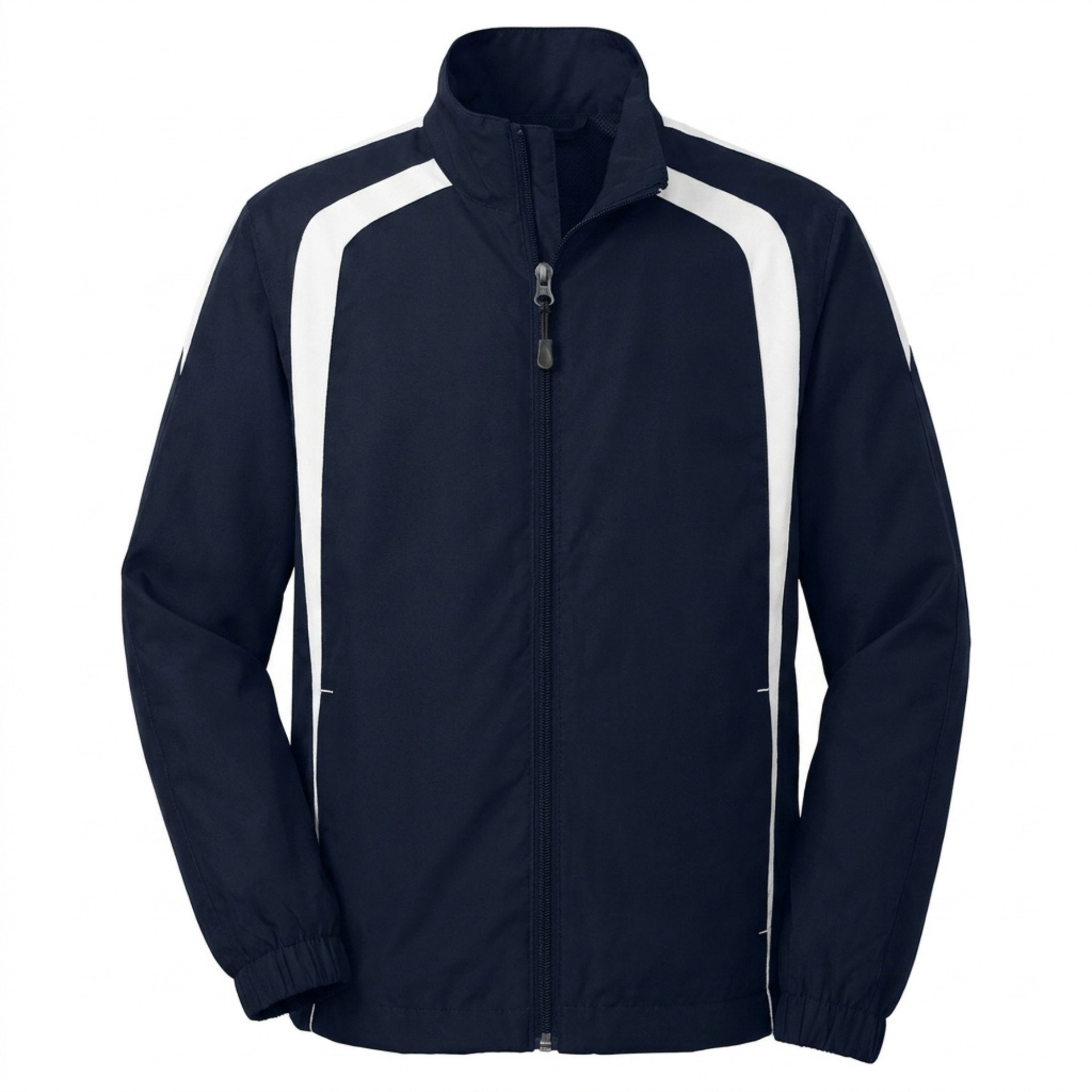 Sport-Tek Youth Colorblock Raglan Jacket (YST60) – Kids' Water-Repellent Windbreaker