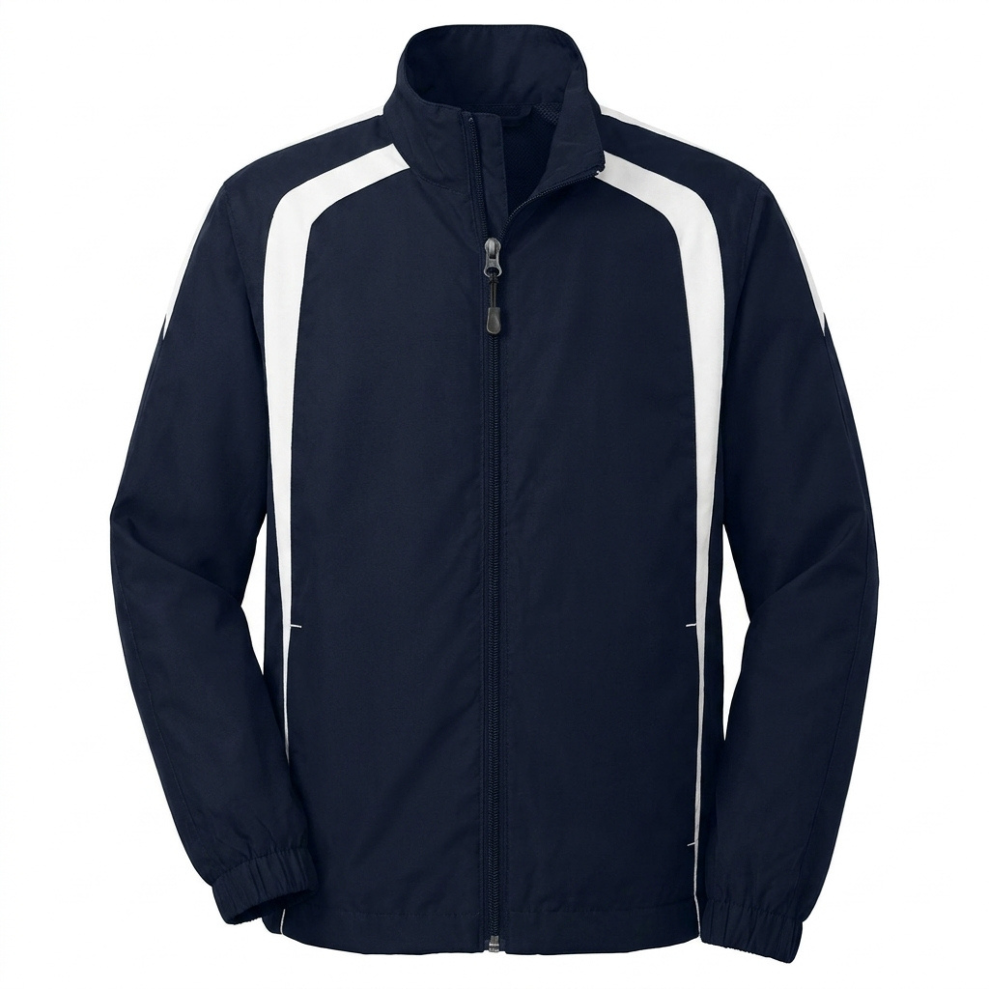 Sport-Tek Youth Colorblock Raglan Jacket (YST60) – Kids' Water-Repellent Windbreaker