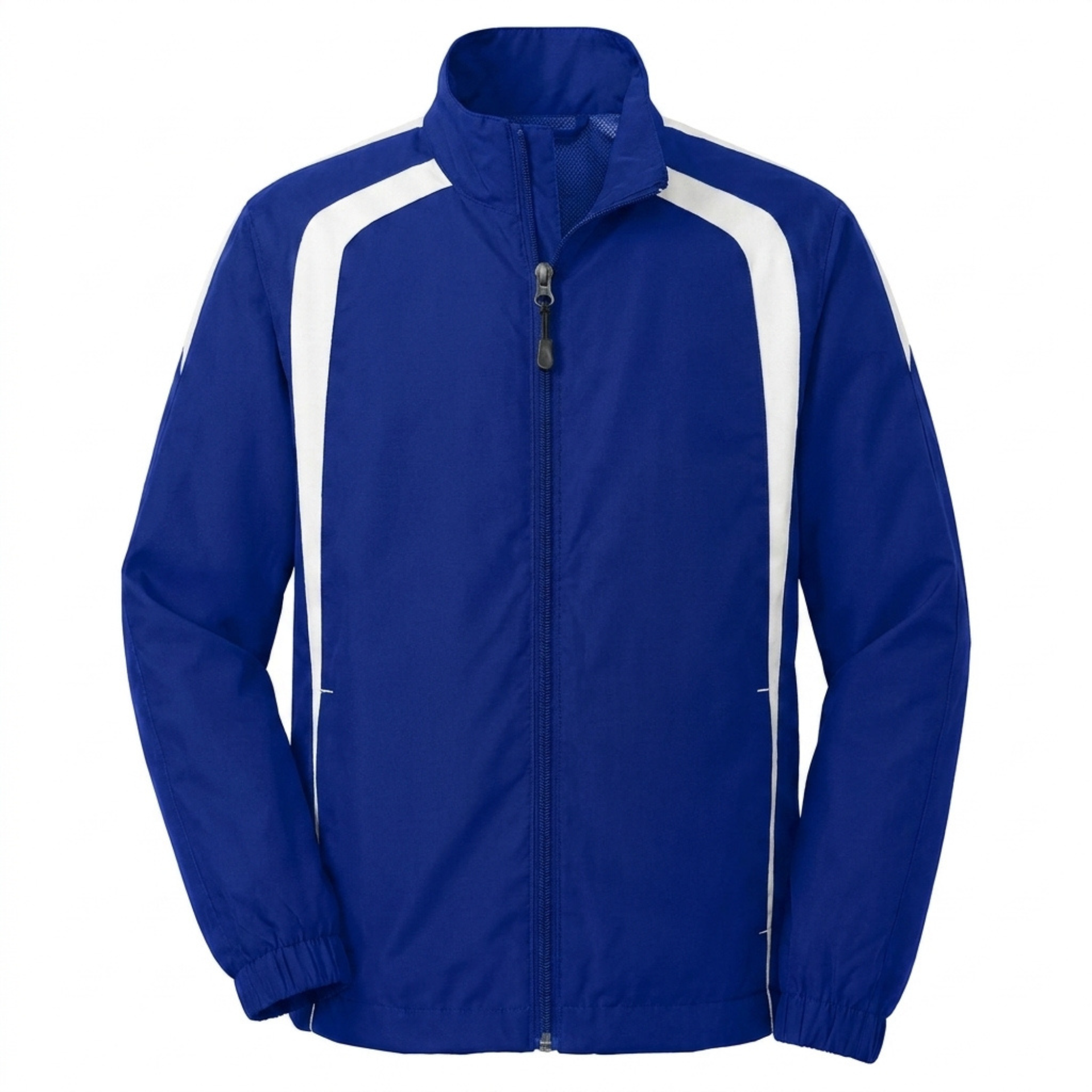 Sport-Tek Youth Colorblock Raglan Jacket (YST60) – Kids' Water-Repellent Windbreaker