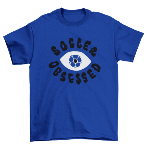 SOCCER OBSESSED Graphic Tee - Kids Soccer T-Shirt