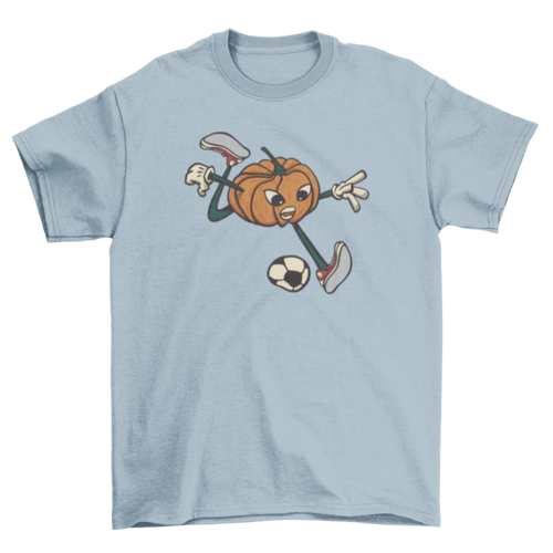 PUMPKIN Soccer Graphic Tee Kids Soccer T-Shirt