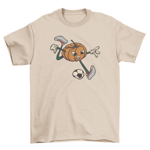 PUMPKIN Soccer Graphic Tee Kids Soccer T-Shirt