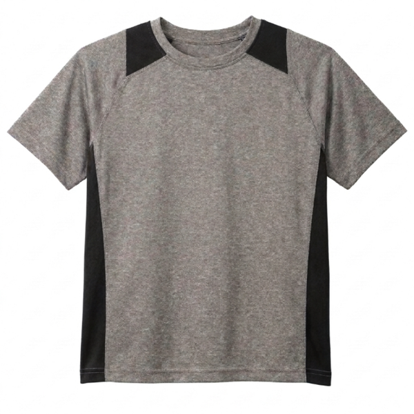 Youth Heather Colorblock Contender Tee – Kids' Moisture-Wicking Performance T-Shirt