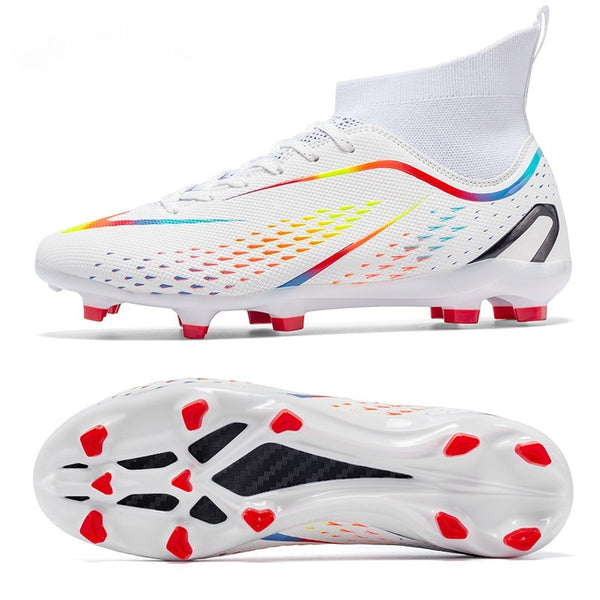 Kids Soccer Cleats – Breathable Lightweight High Top