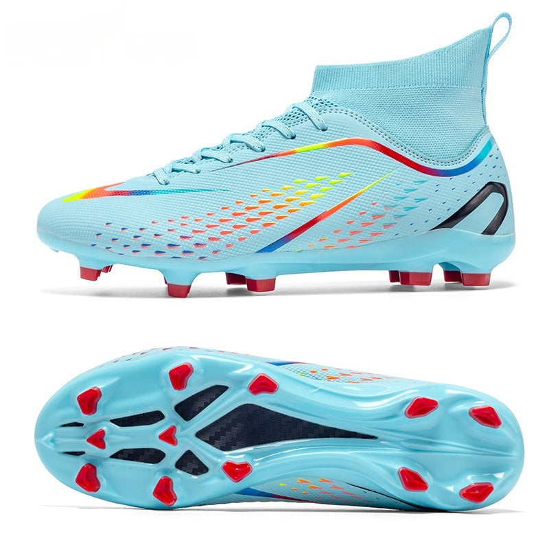 Kids Soccer Cleats – Breathable Lightweight High Top