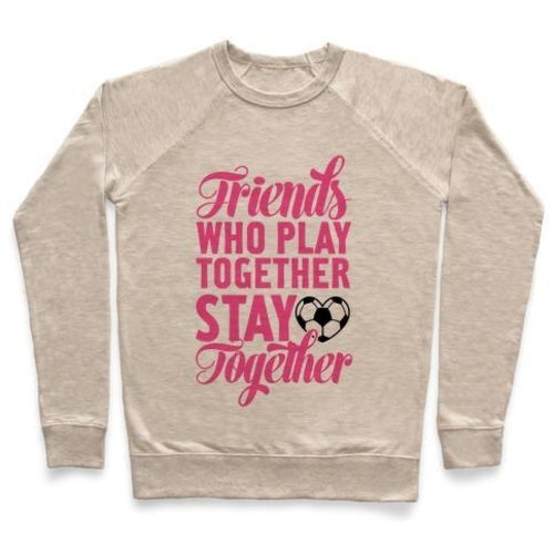 PLAY TOGETHER Graphic Crewneck Kids Soccer Sweatshirt