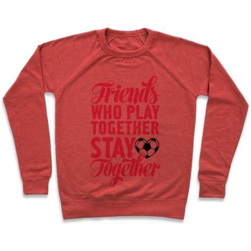 PLAY TOGETHER Graphic Crewneck Kids Soccer Sweatshirt