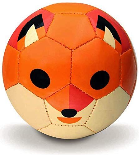 Kids fox soccer ball with cute animal design for training and outdoor play